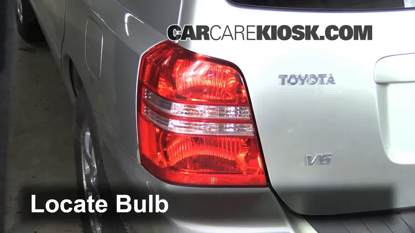 2001 Toyota Highlander 3.0L V6 Lights